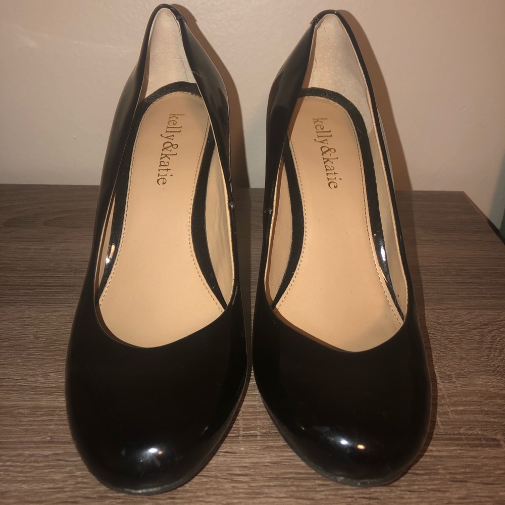 Kelly & Katie Black Heels